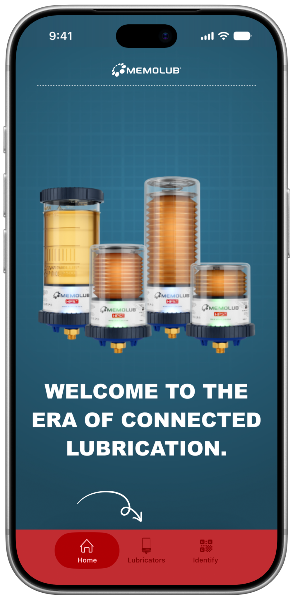 Memolub App Lubricators Tab
