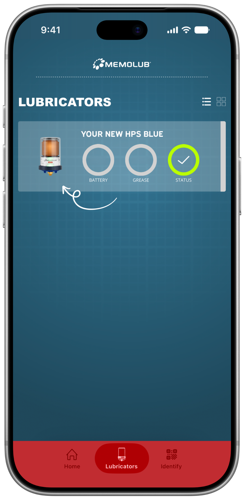 Memolub App New List